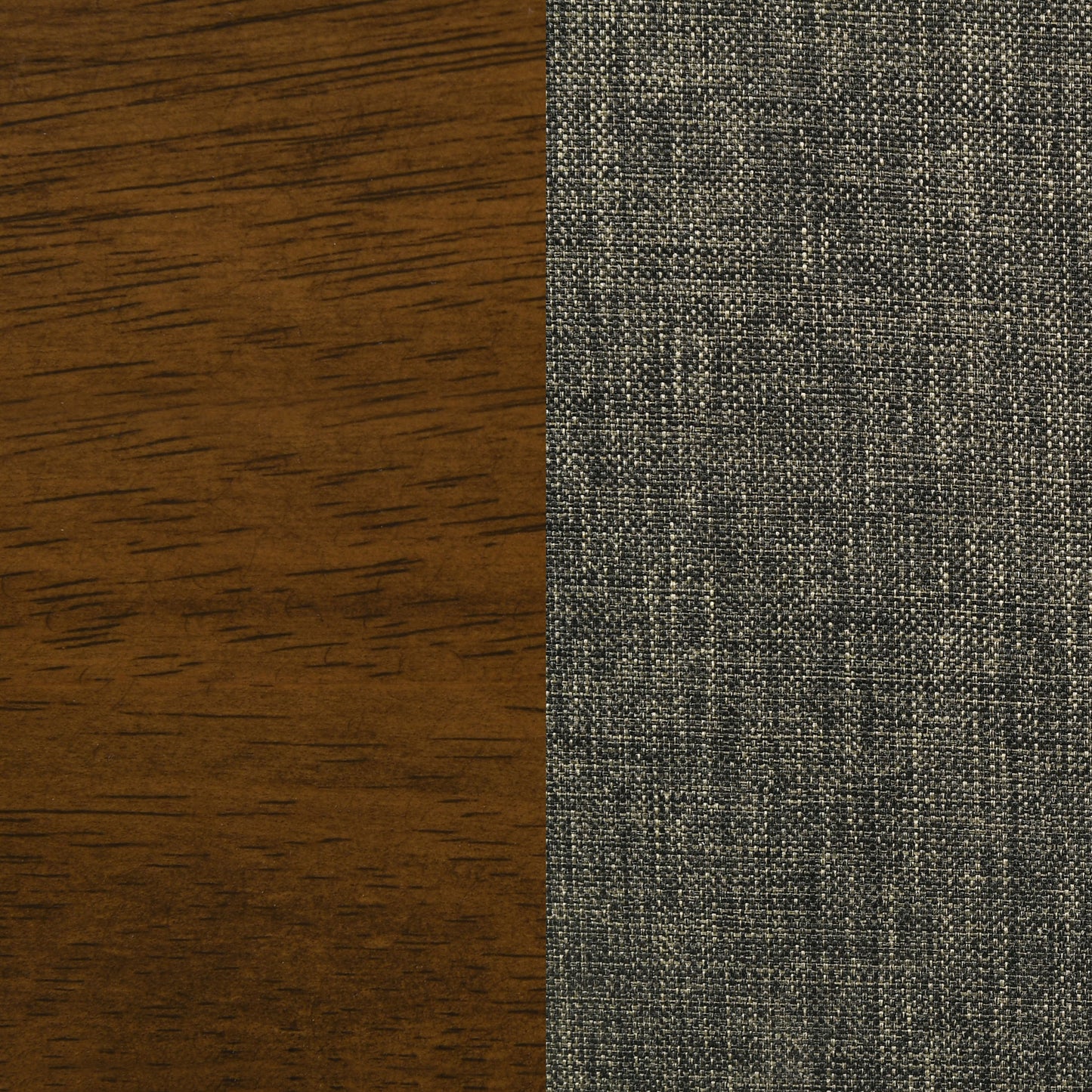 junko 5-piece rectangular dining table set dark walnutdark walnut