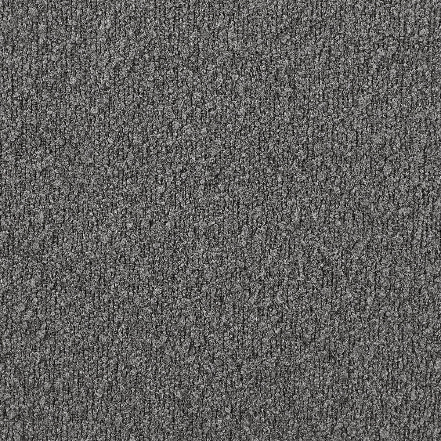 8" boucle upholstered dining arm chair greygrey