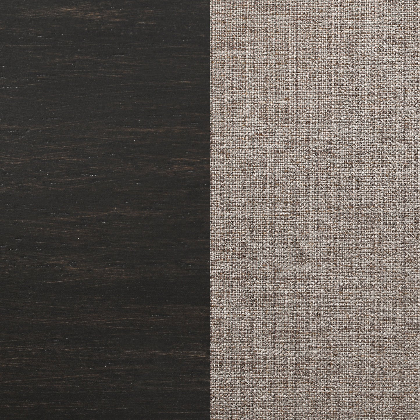 joel fabric upholstered dining bench stone and charcoalcharcoal sandthrough