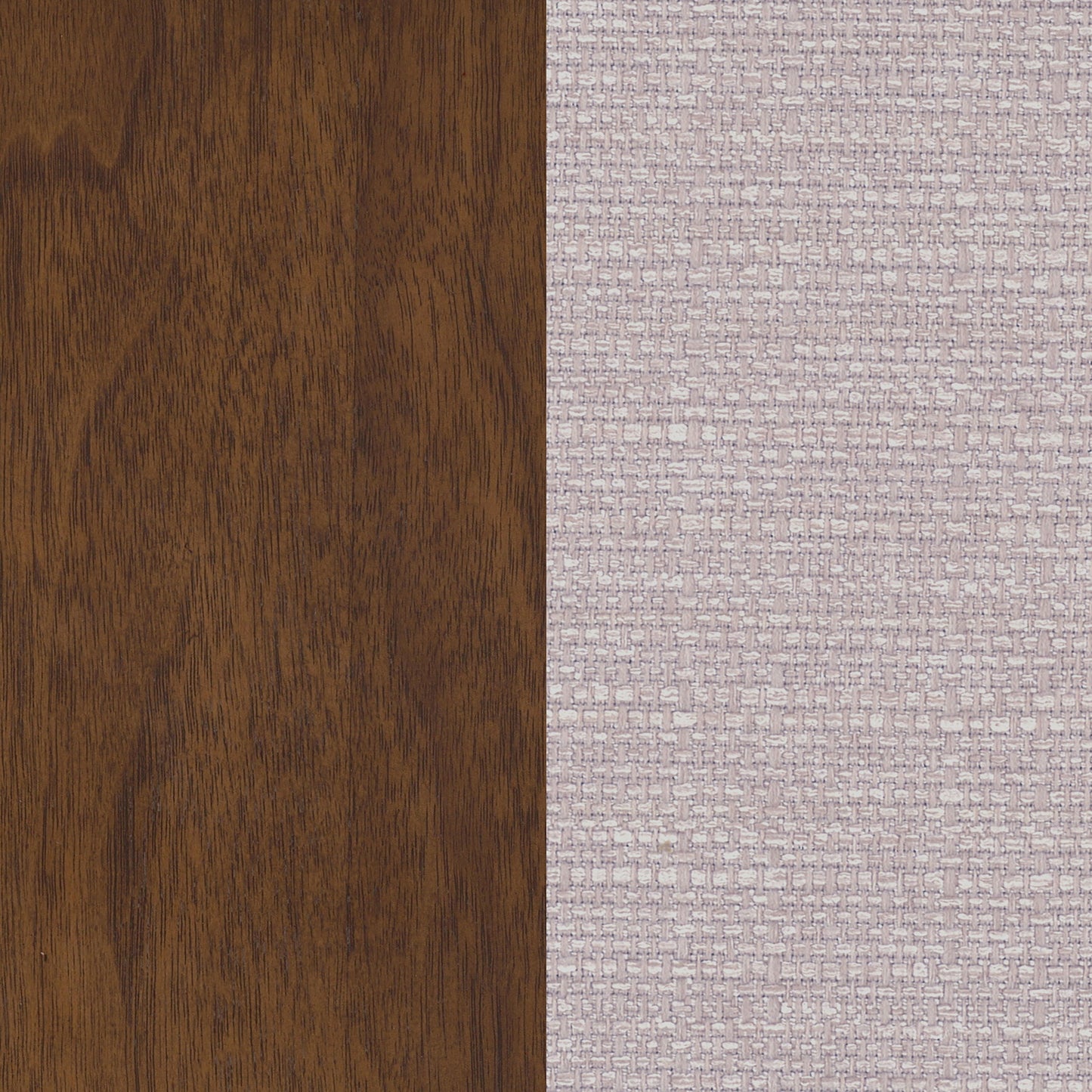 cosmo 5-piece round 53-inch dining table set dark walnutdark walnut / wheat