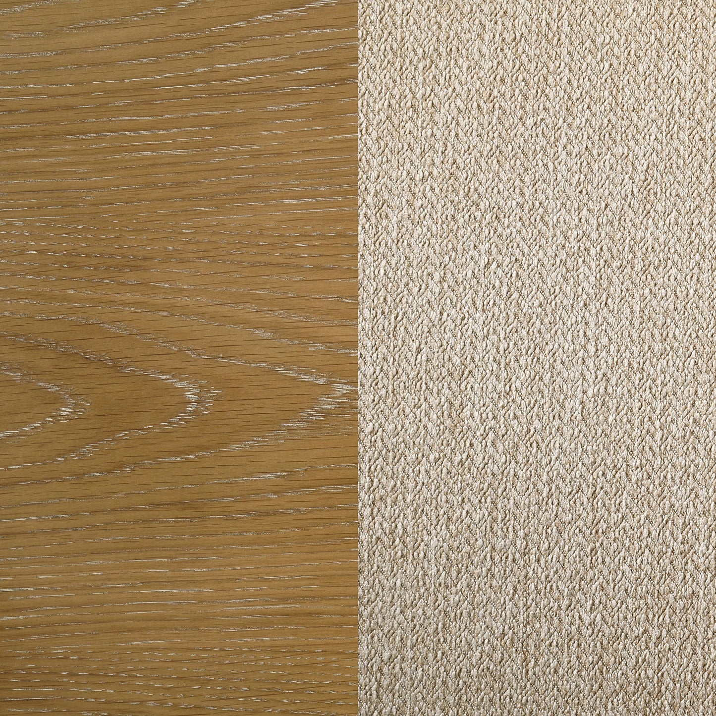 cinder 5-piece dining table set brown oak and lattebrown oak / latte