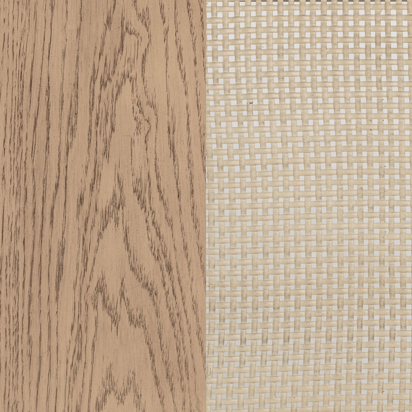 jessie cane counter height storage dining table beige oakbeige oak