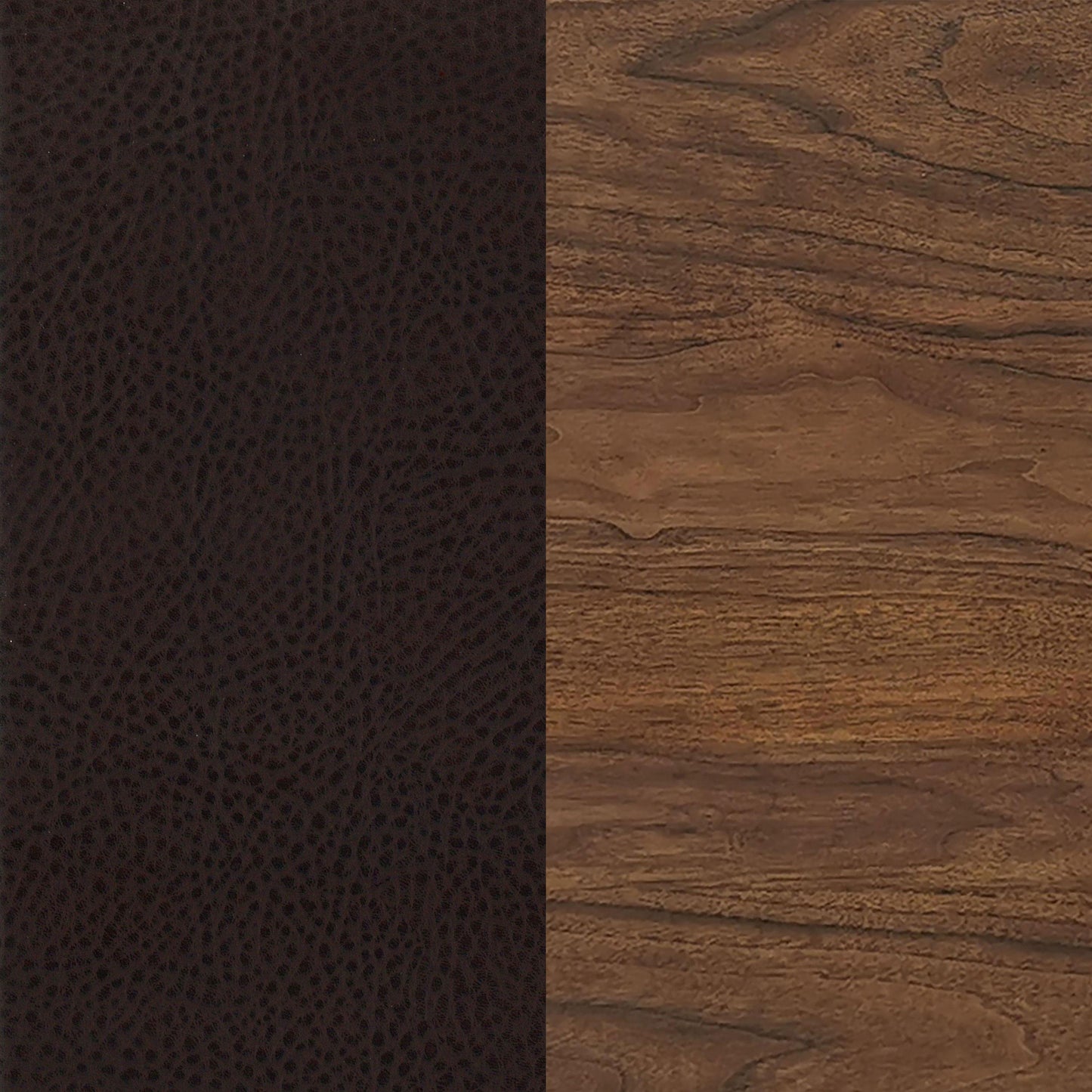 nilay 5-piece rectangular dining table set walnutwalnut