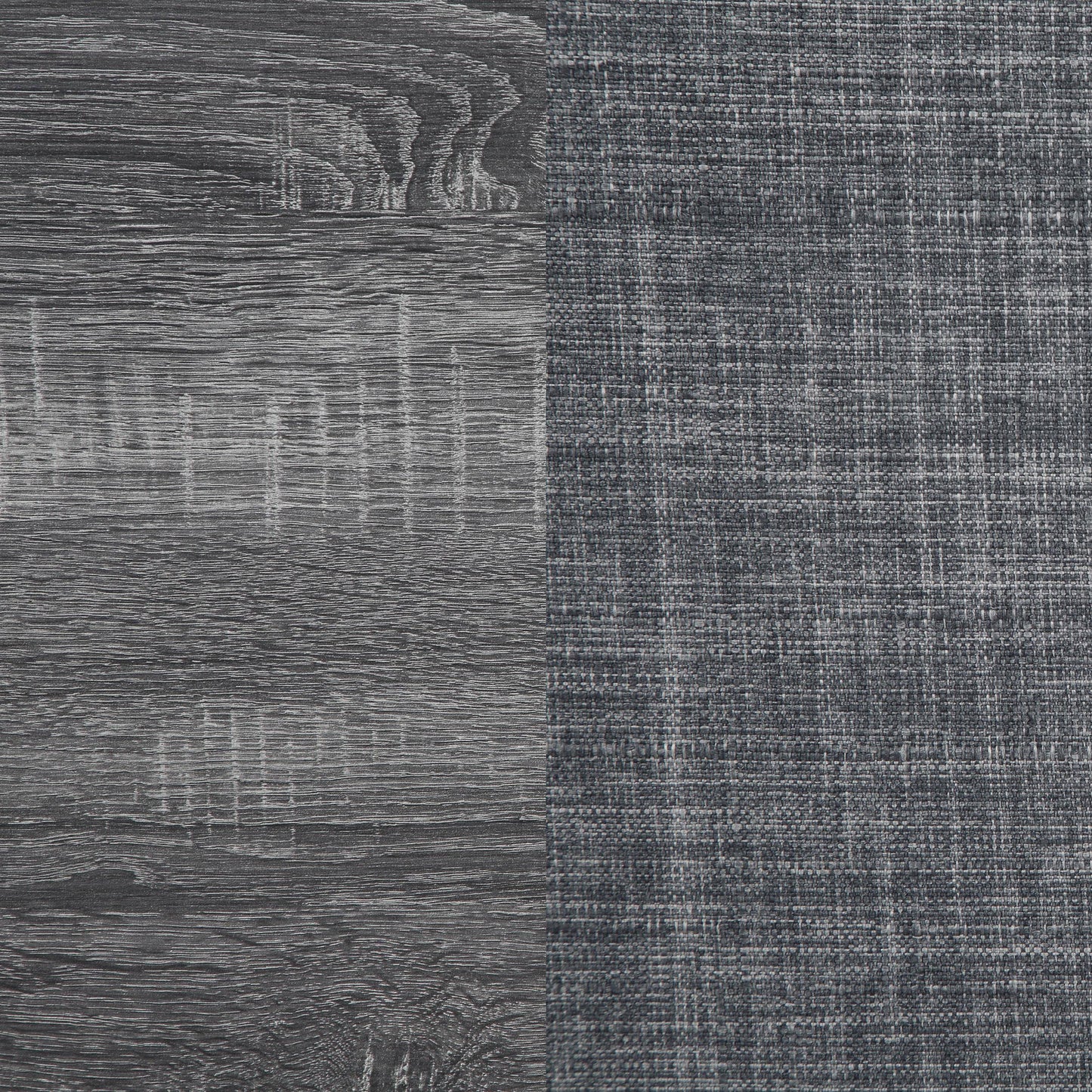 alan 6-piece rectangular dining table set grey and blackgrey