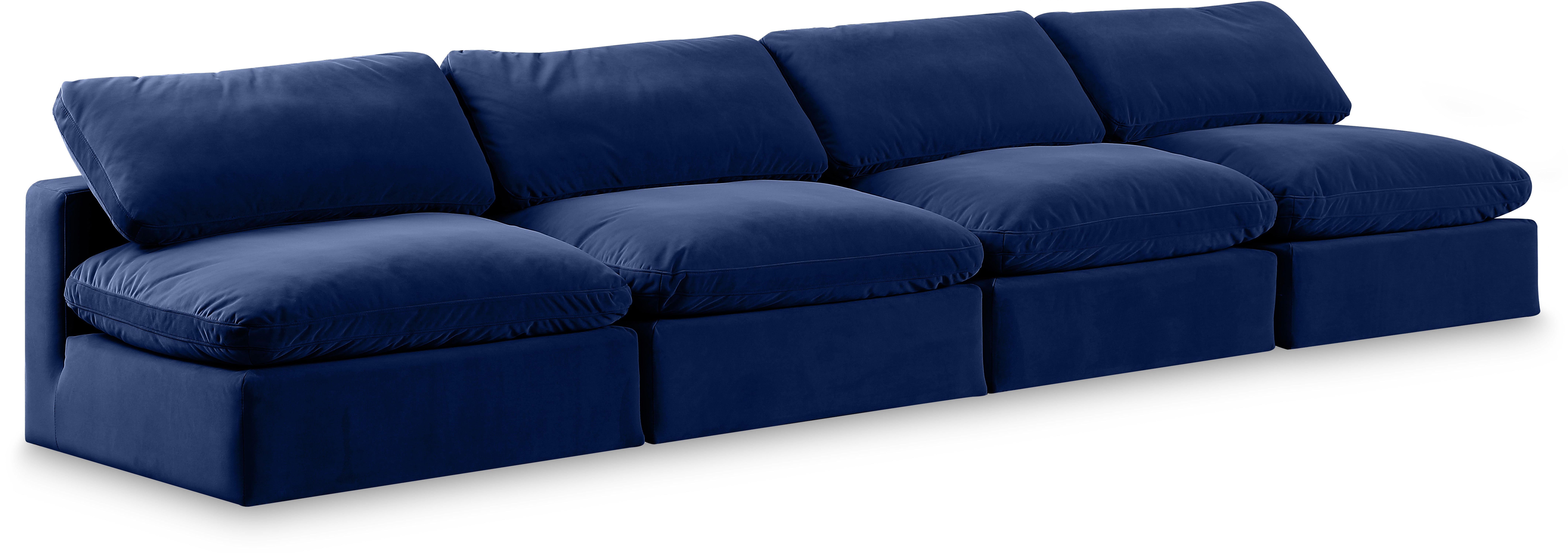 Casa Navy Velvet Sofa