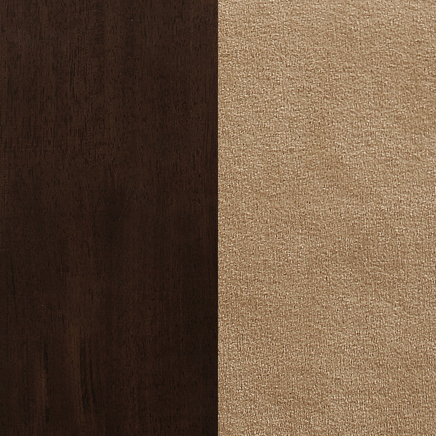 estrella 3-piece drop leaf dining table set cappuccino and tancappuccino