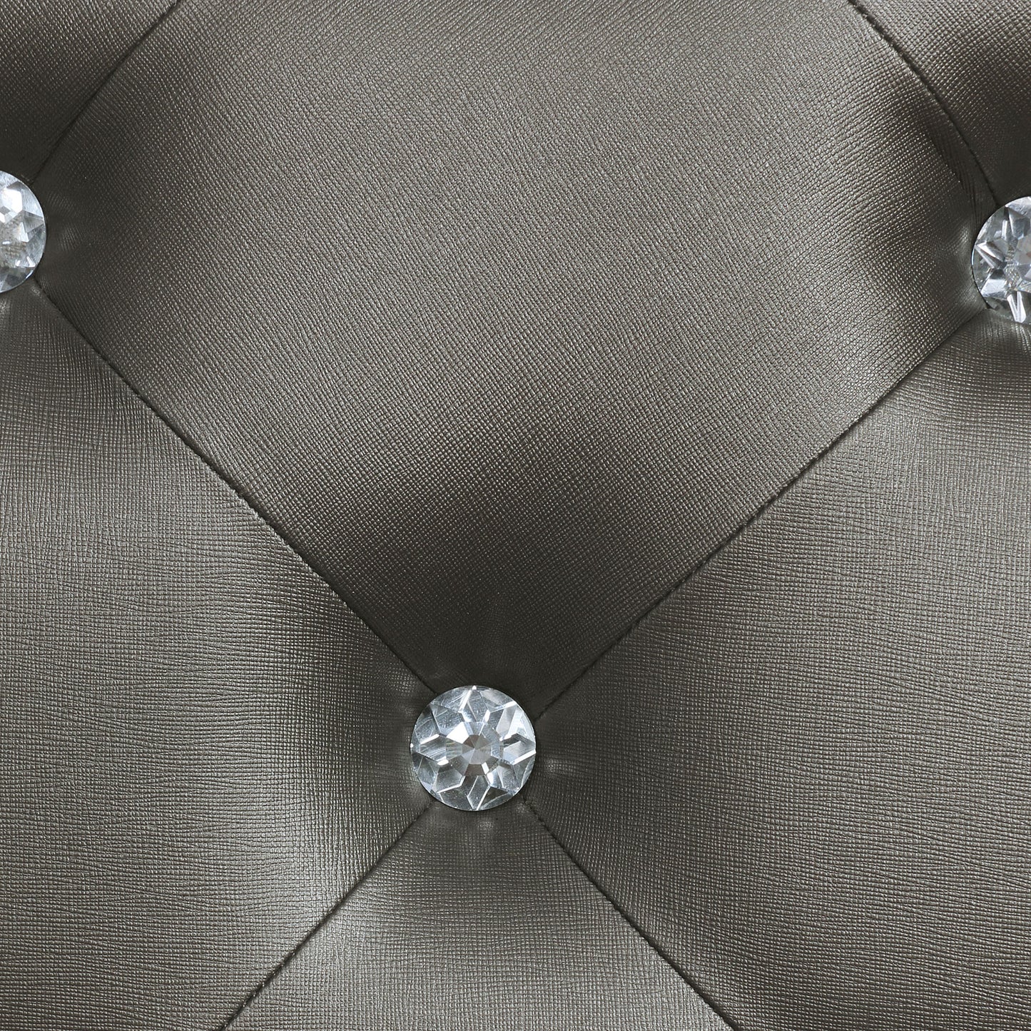 jenny wood eastern king led panel bed silver metallicsilver metallic