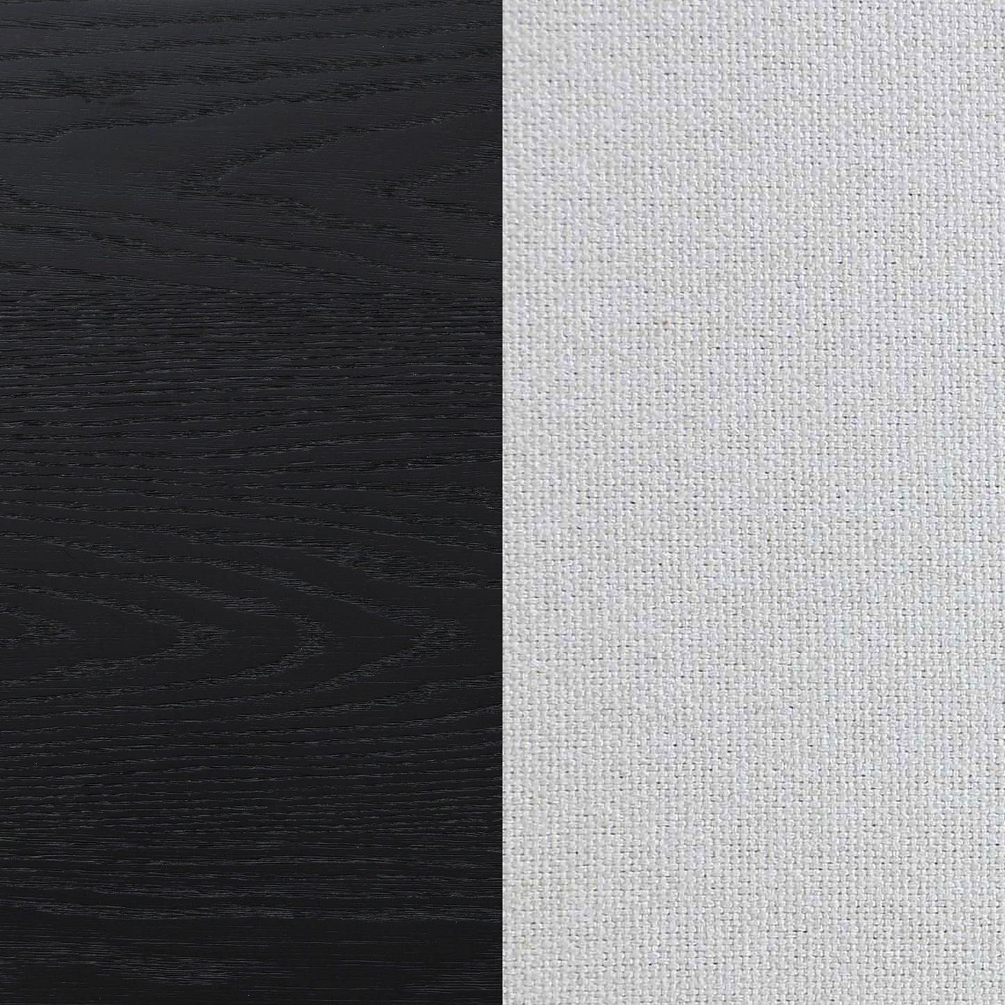 harvey 60-inch upholstered eastern king bed blackblack