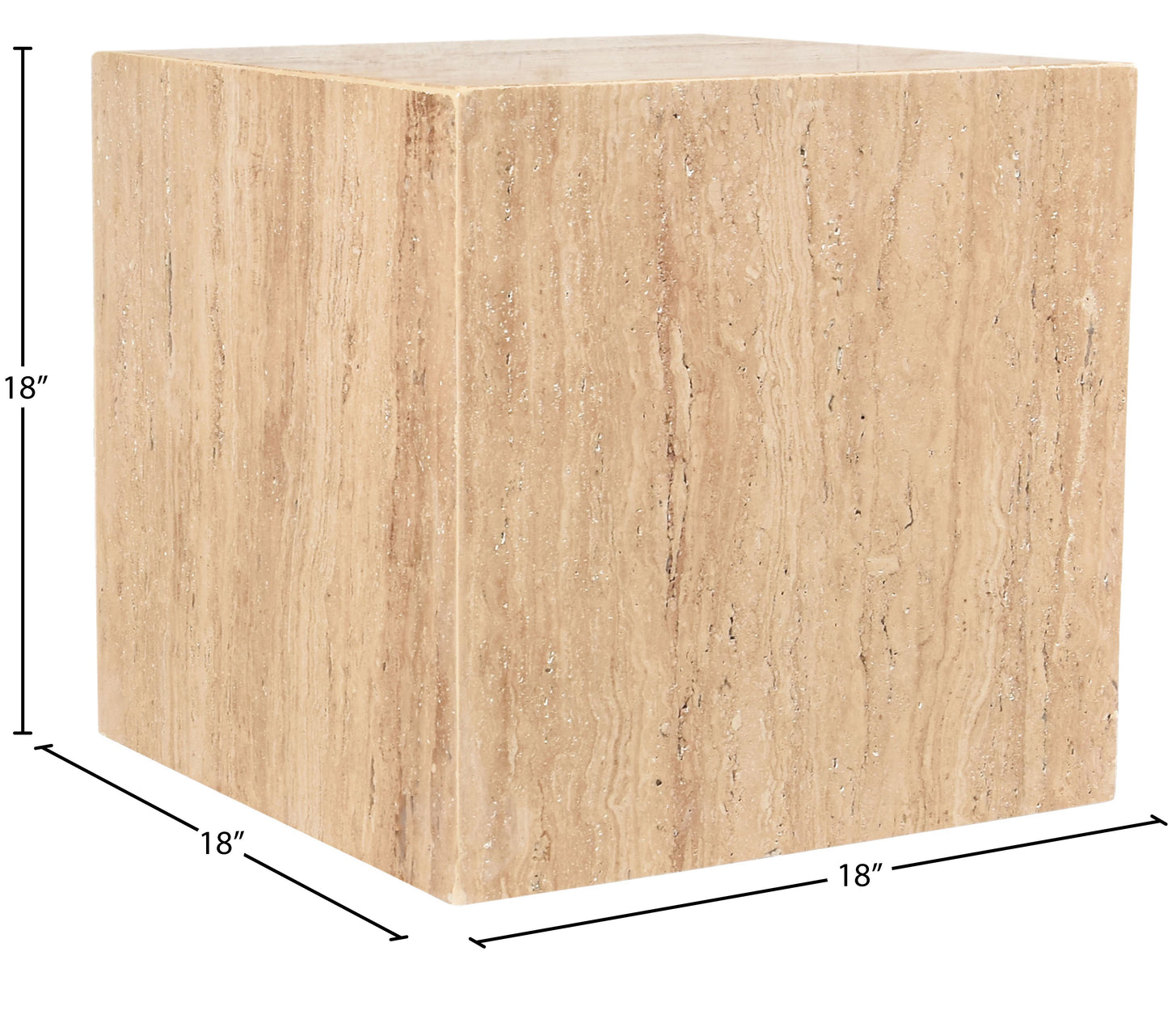 rebar beige end table et