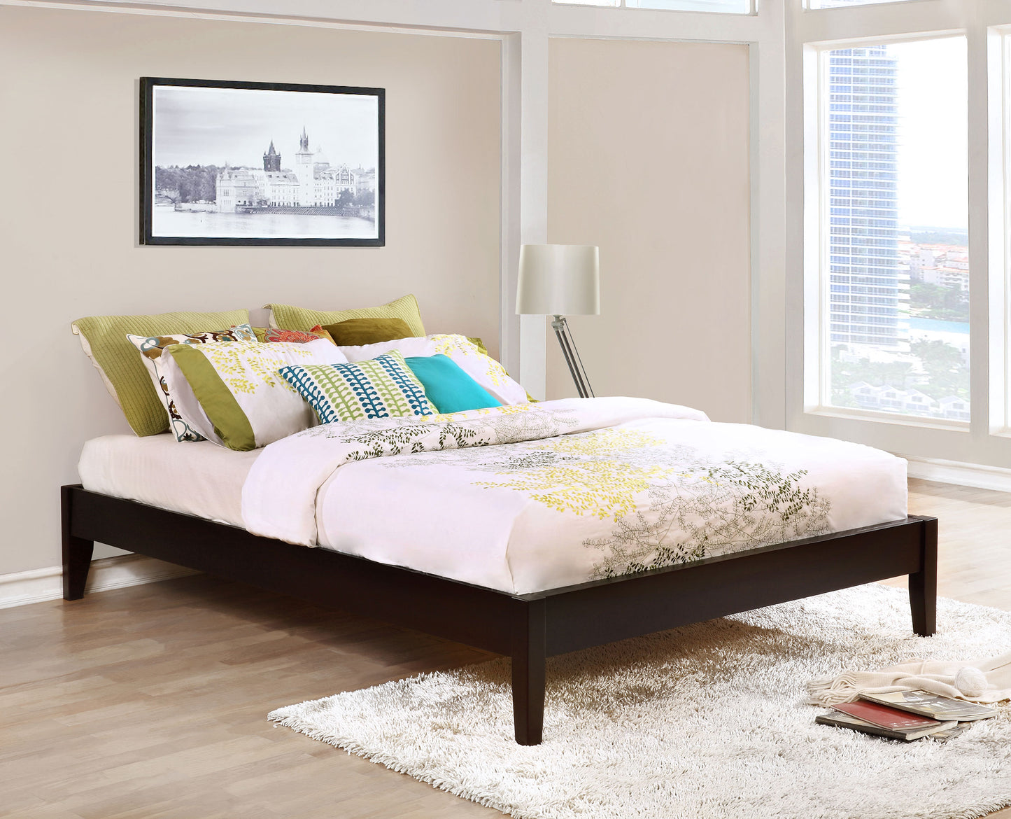 matyas eastern king universal platform bed cappuccinocappuccino