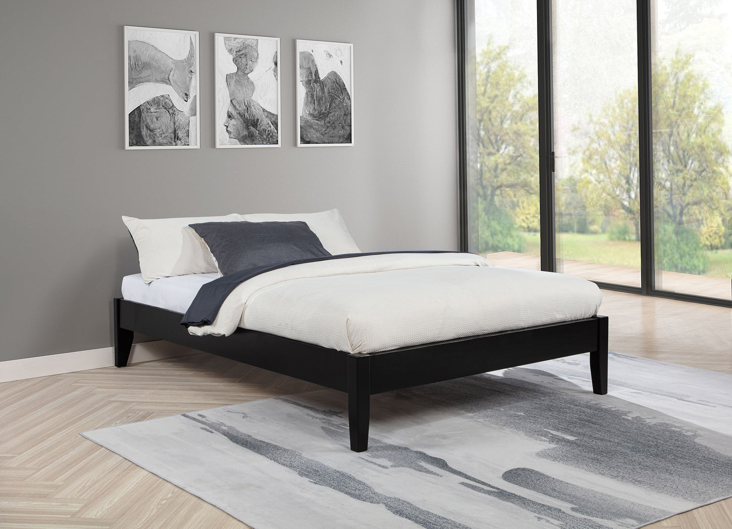 matyas full universal platform bed blackblack