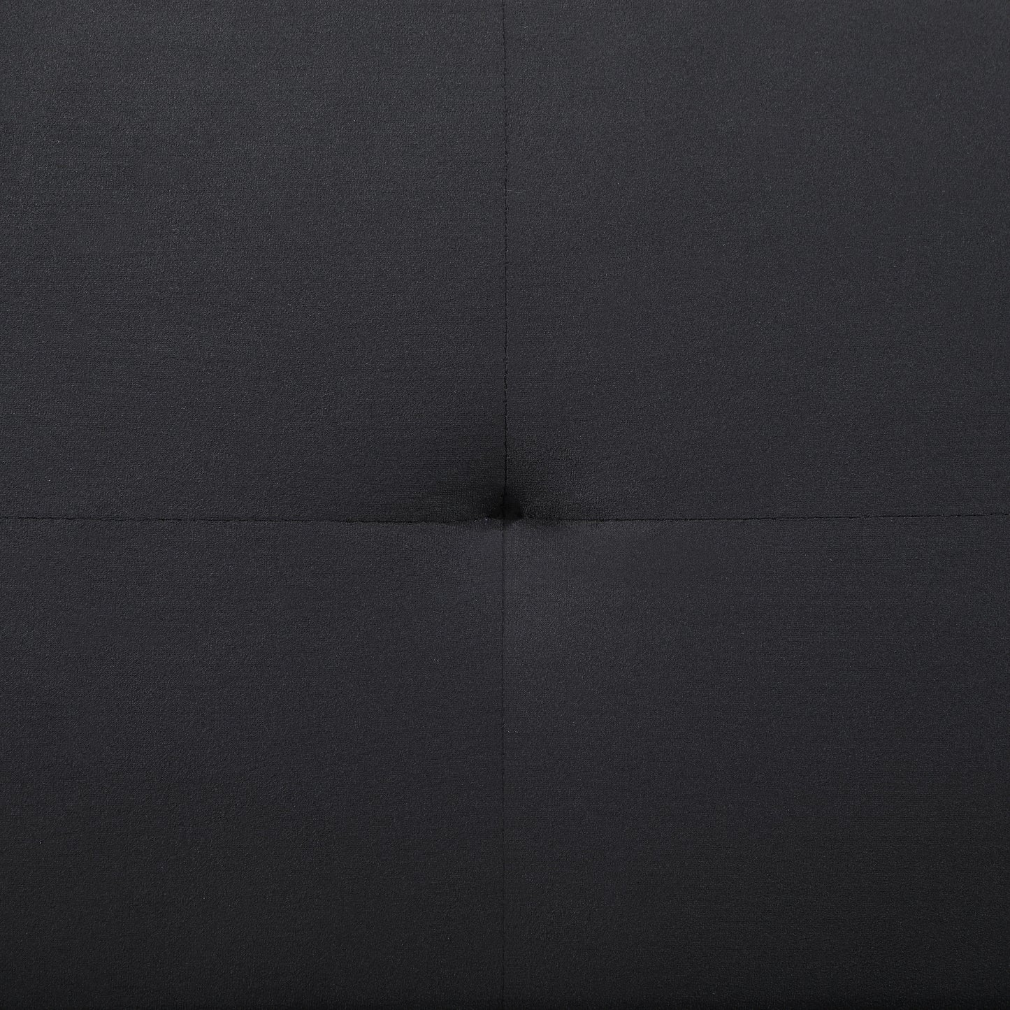 cornelia upholstered tufted convertible sofa bed blackblack