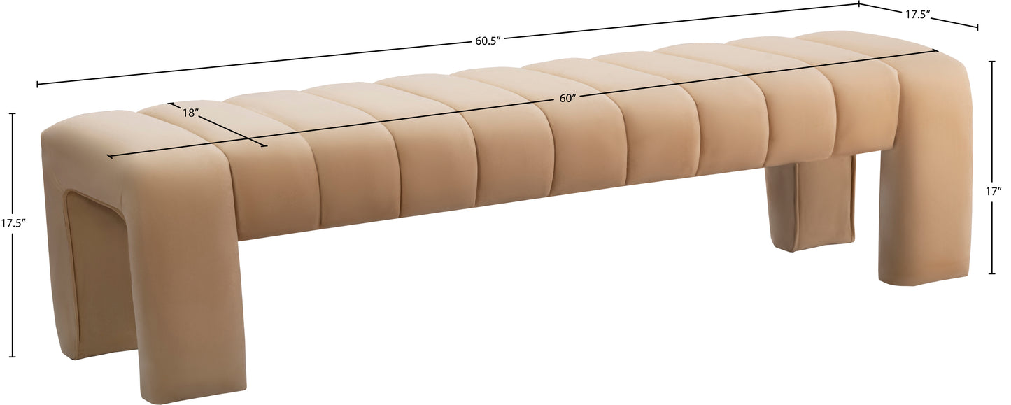 louise camel bench camel