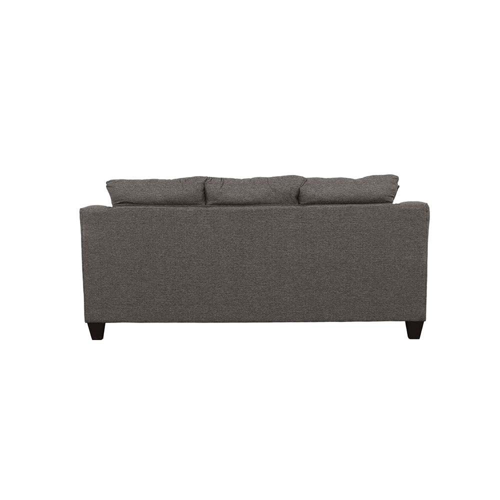 howie upholstered flared arm sofa charcoal greycharcoal grey