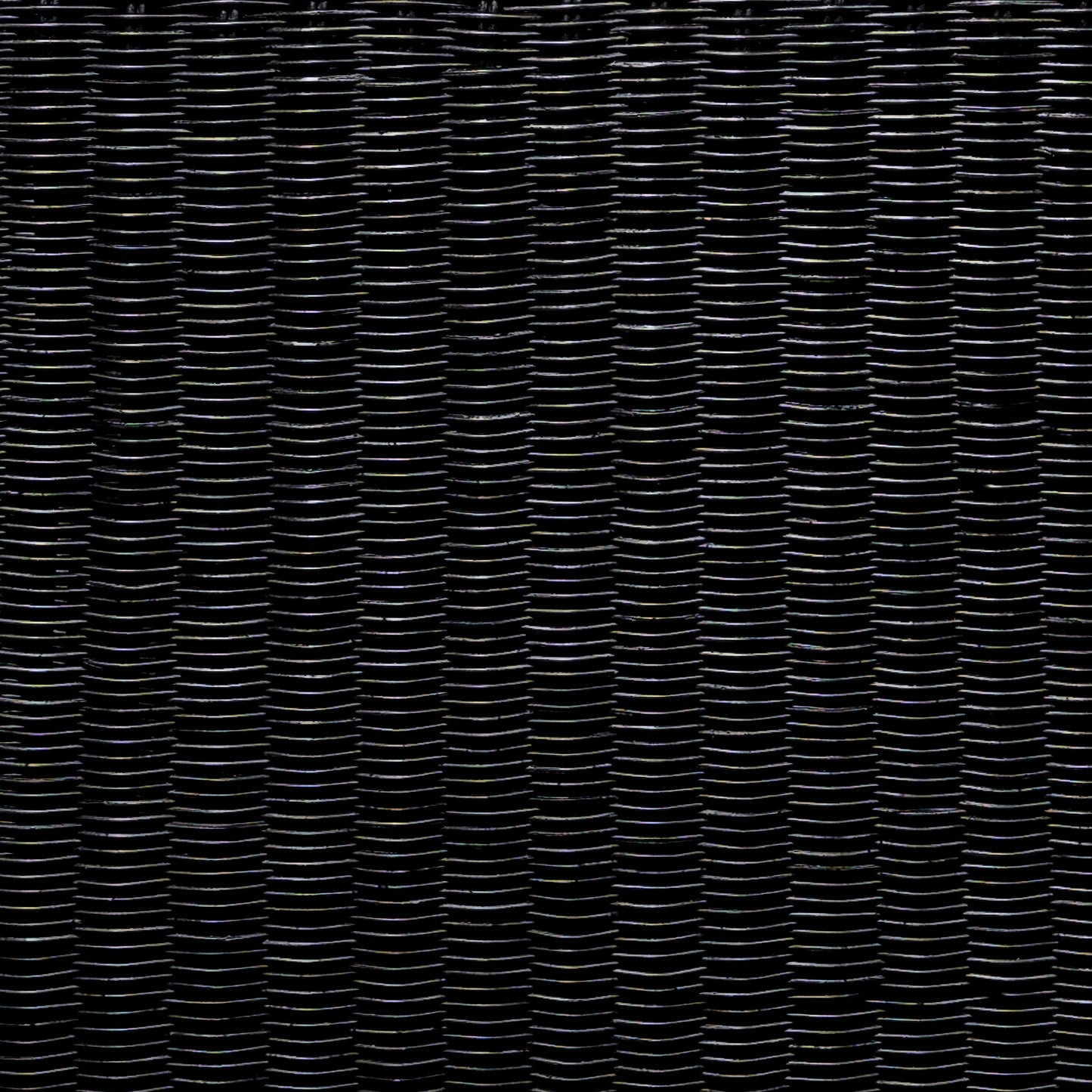 cara 3-piece rattan coffee and end table set black