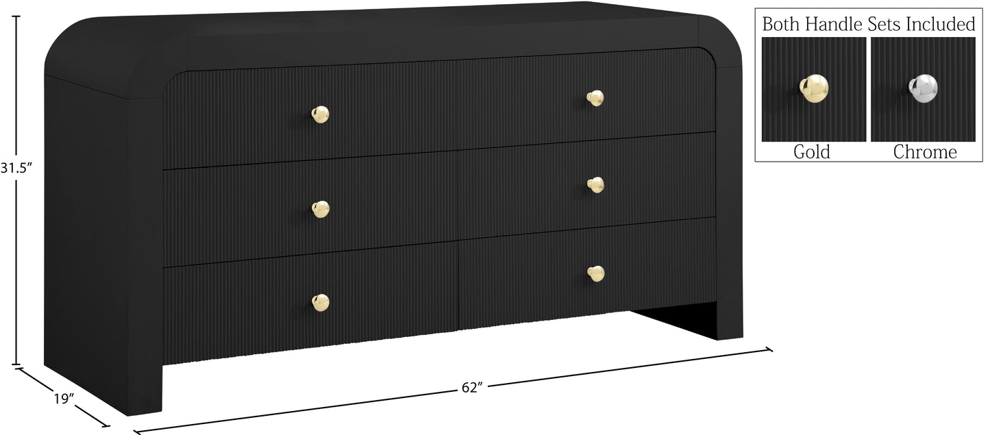 malia black dresser d