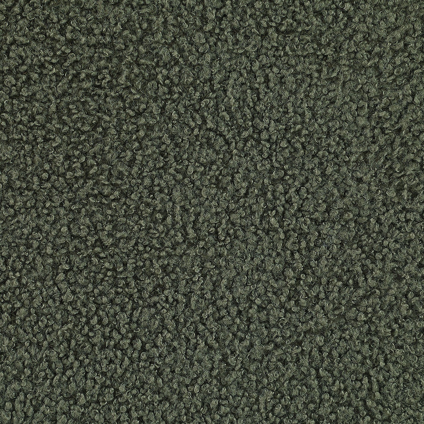 bleker faux sheepskin upholstered round storage ottoman greengreen