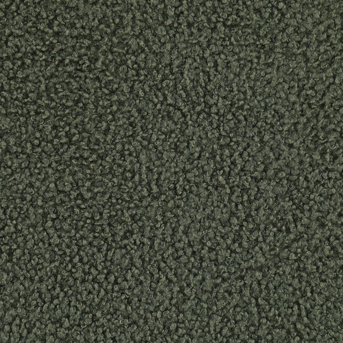 christine faux sheepskin upholstered round ottoman greengreen