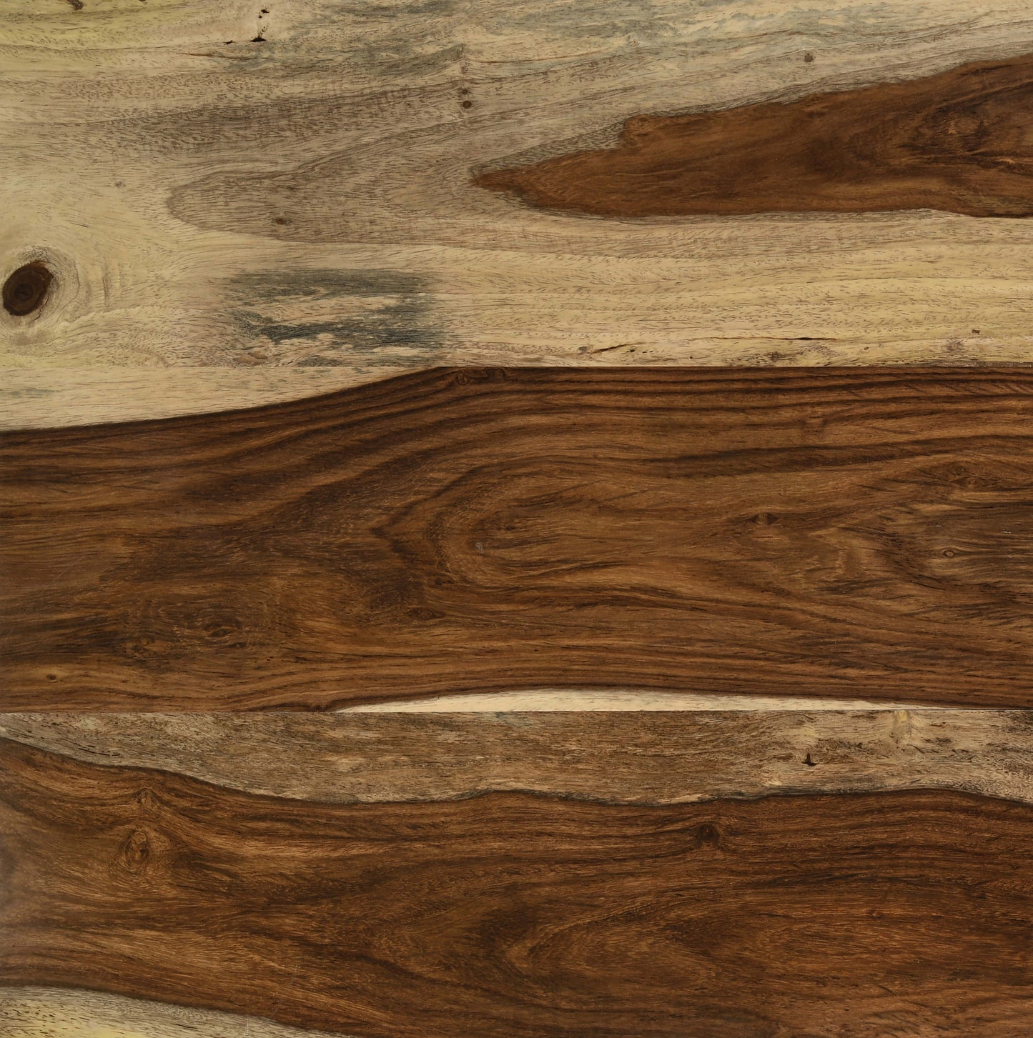 raleigh 3-piece solid sheesham wood nesting tables naturalnatural