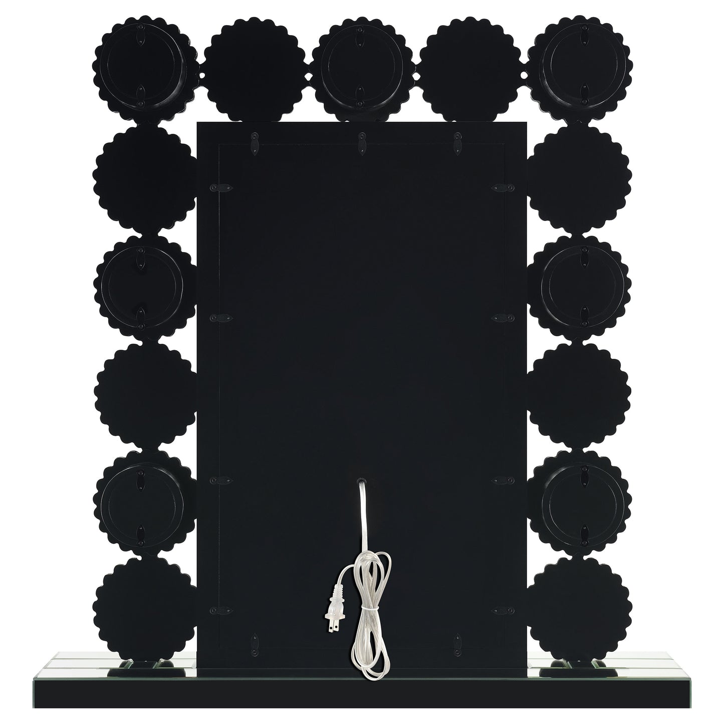 celina vanity mirror with lighting silvermirror