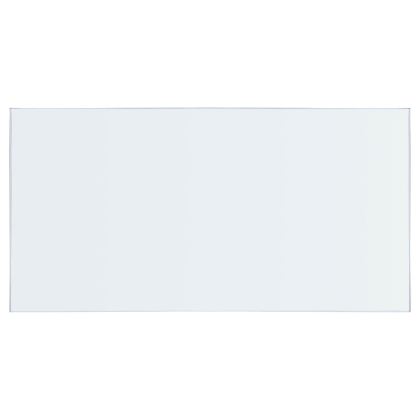 alexis 12mm rectangular clear tempered glass topclear