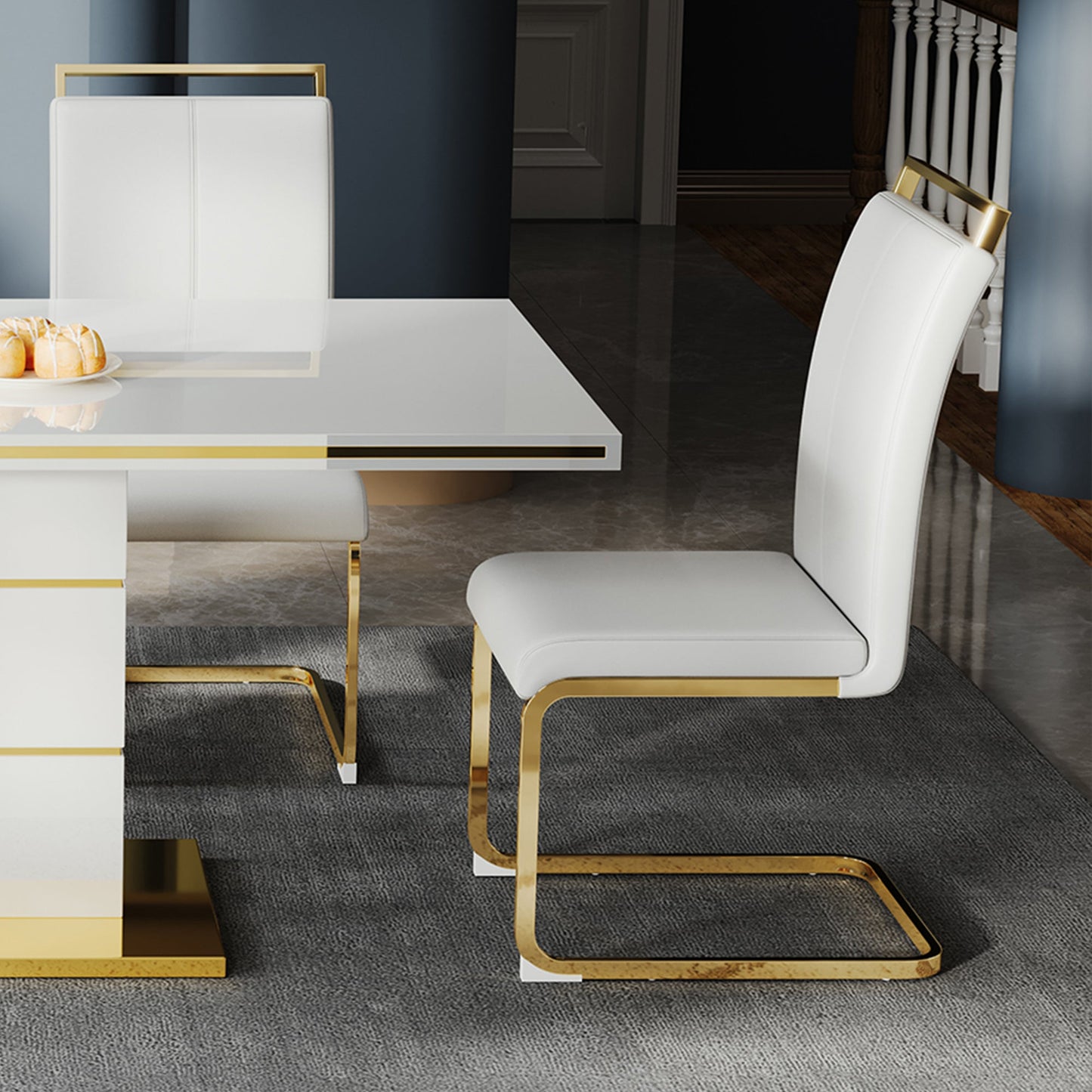 bianca rectangular dining table