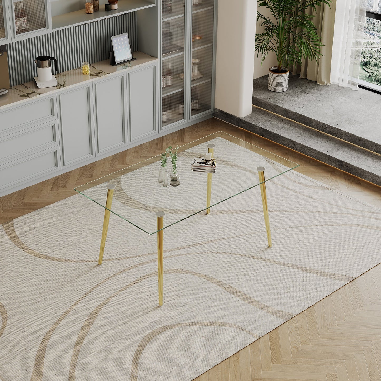 enrico rectangular dining table