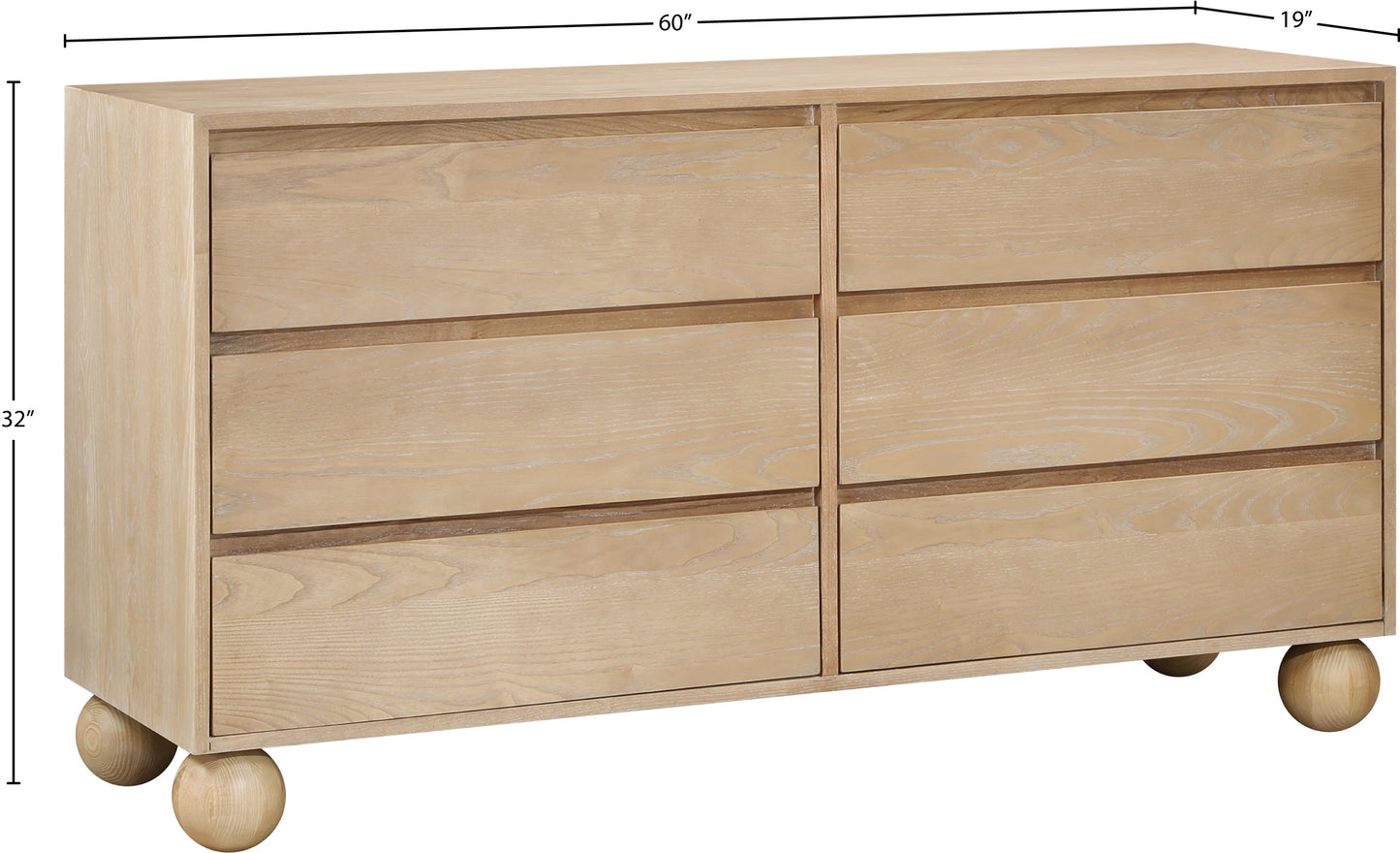 kimora natural dresser d