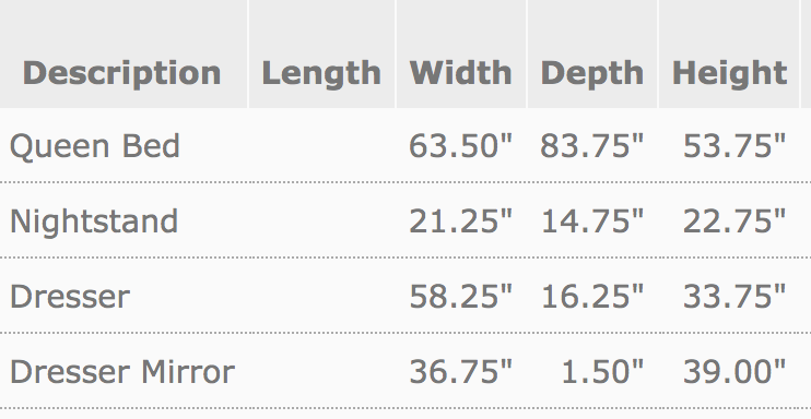 kimberly 4-piece queen bedroom set rustic cream