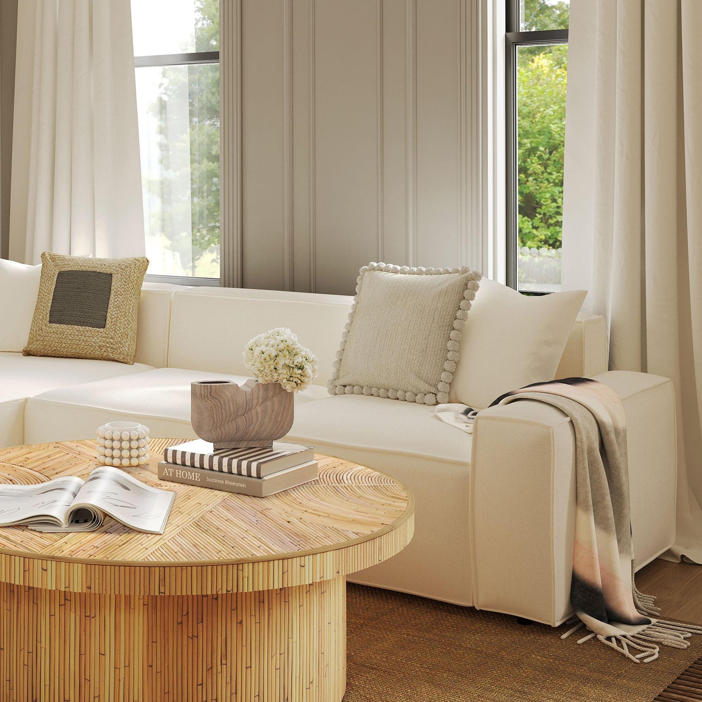 elsa rainbow stone vase