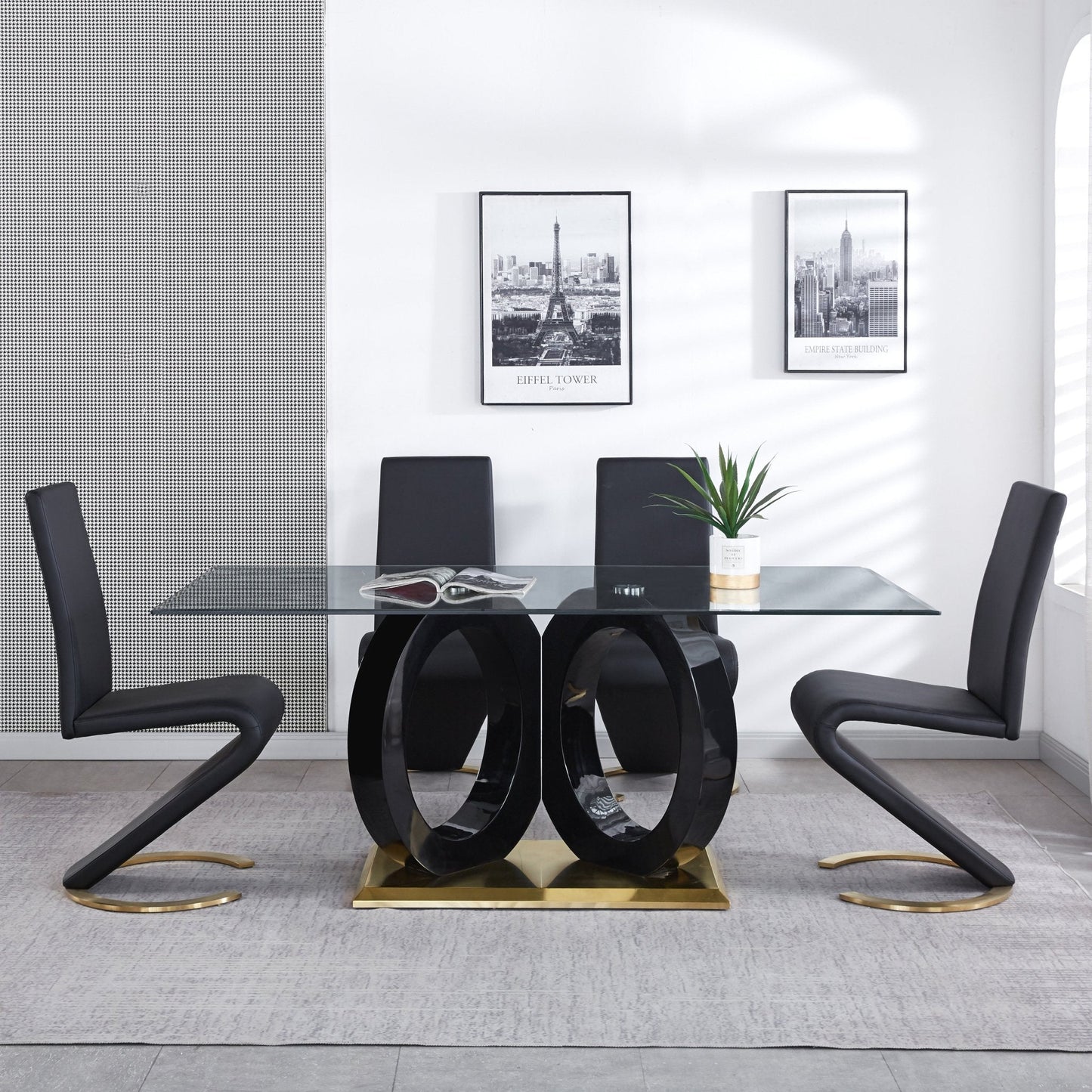 rdt398 dining table - artisan furniture