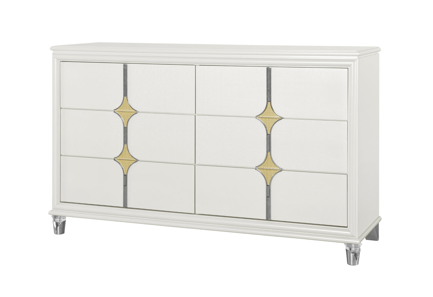 andrea gold dresser