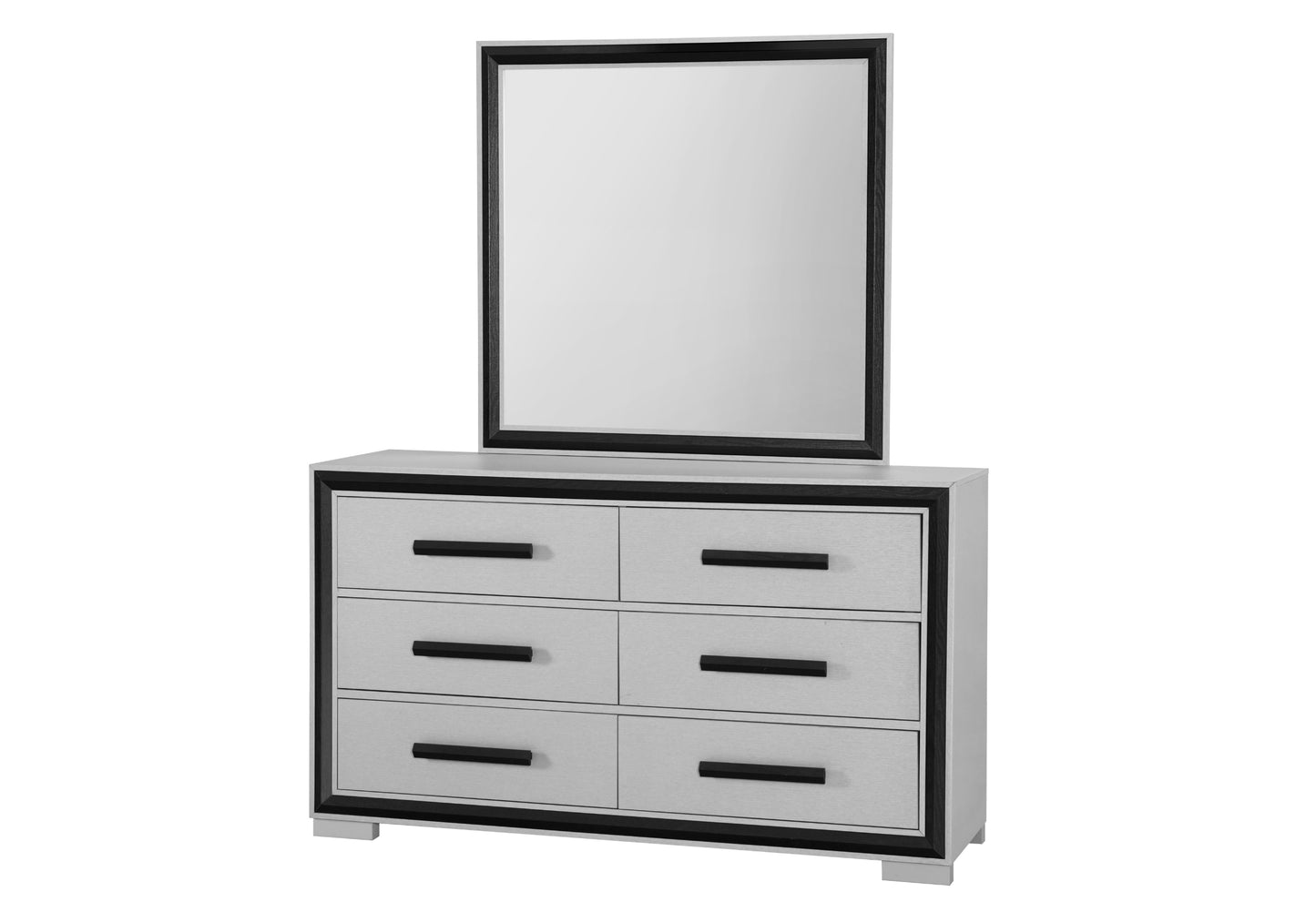paris grey/black dresser