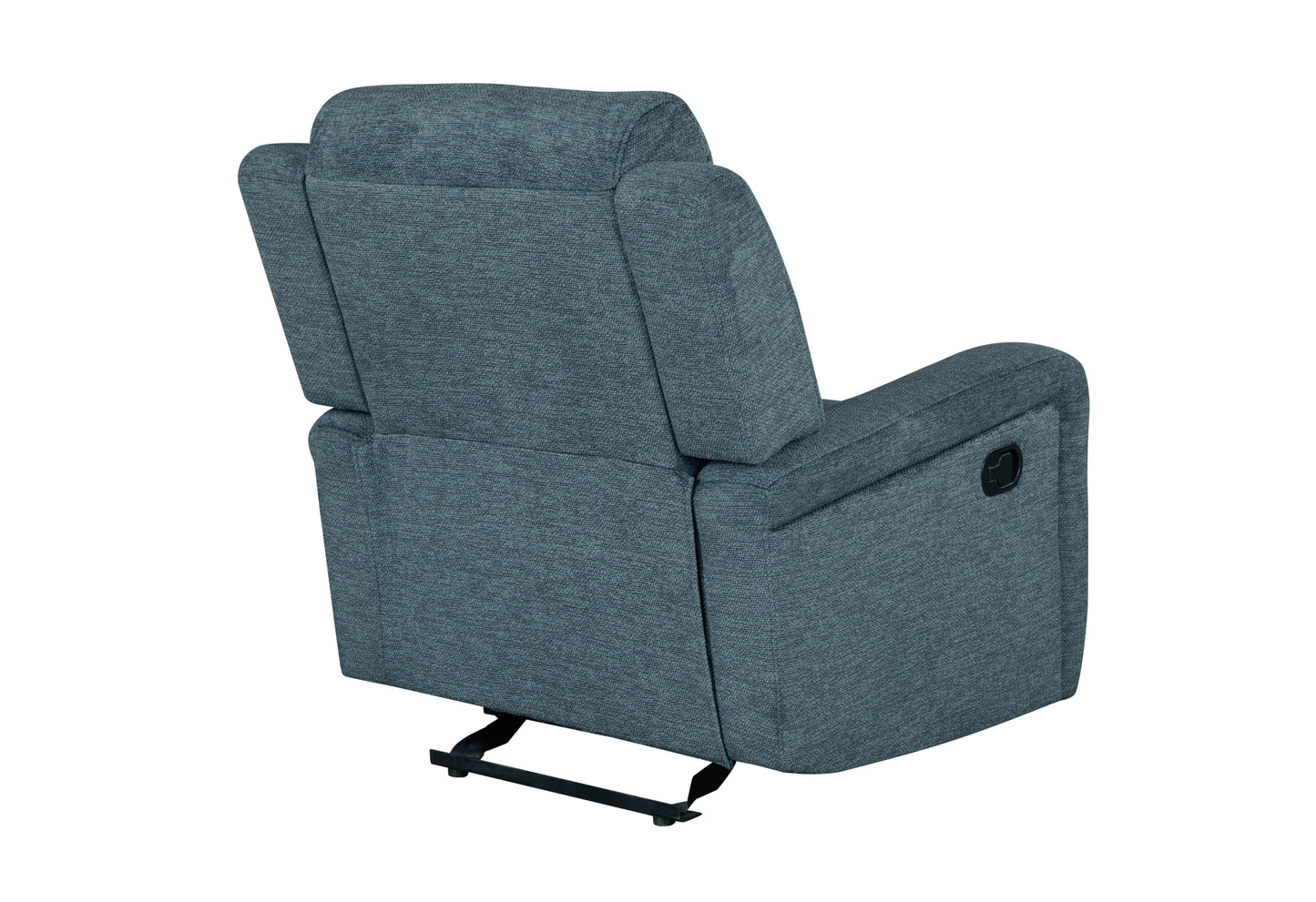 dana dark grey glider recliner