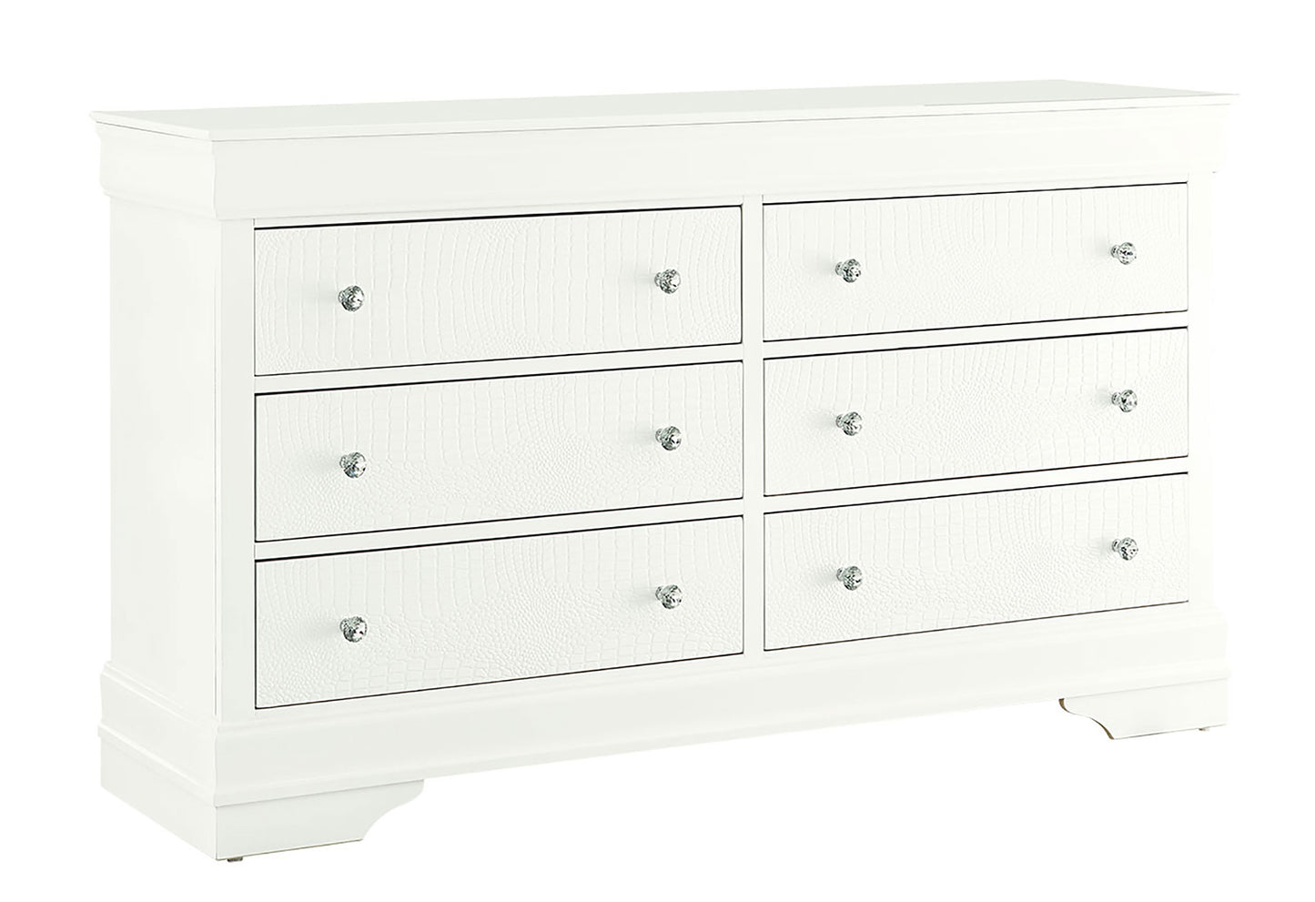 amber white dresser