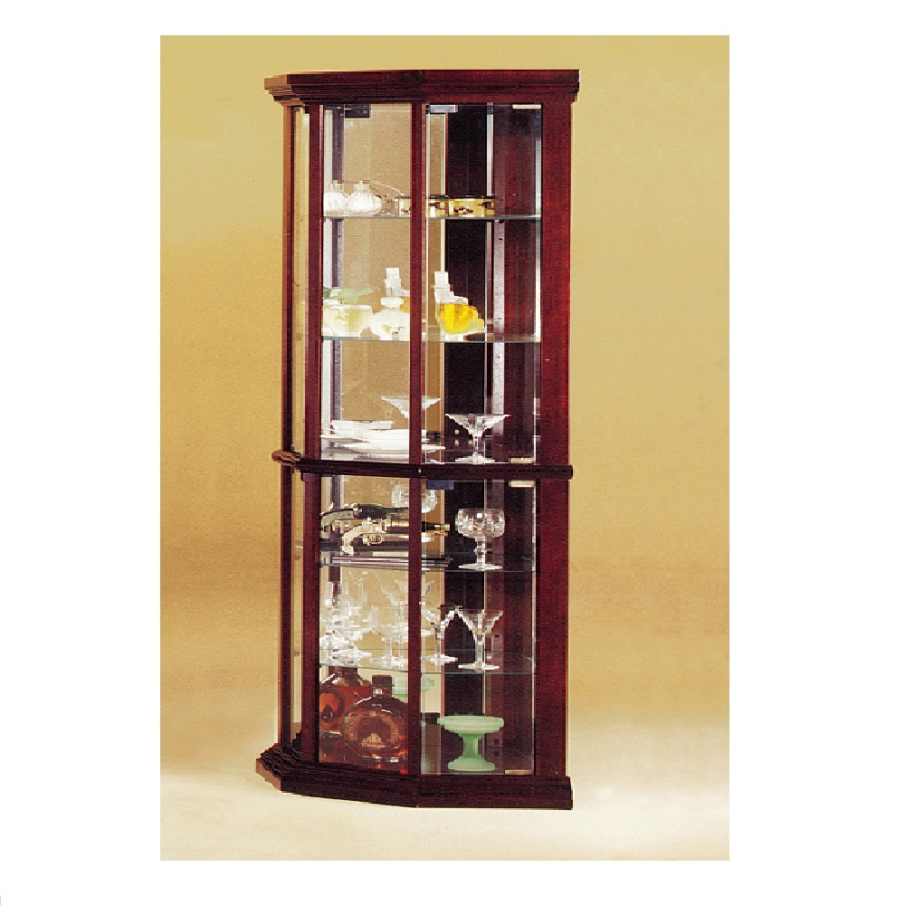 curio cabinet (corner)