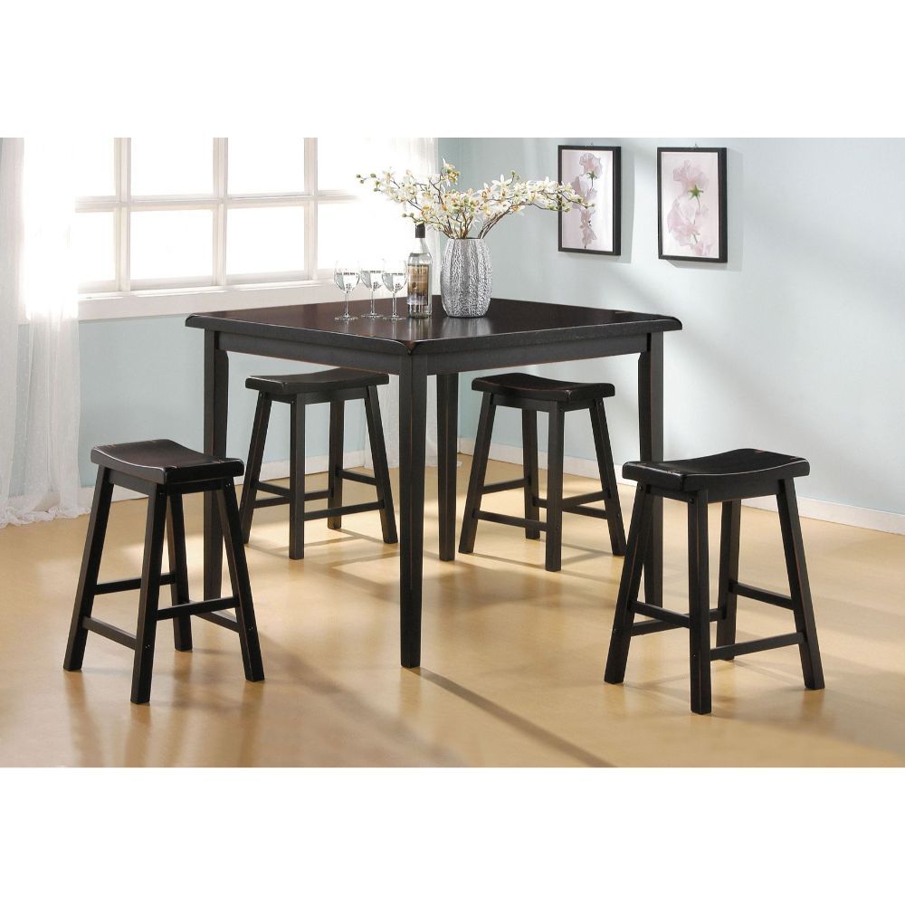 5PC PACK COUNTER HEIGHT TABLE SET