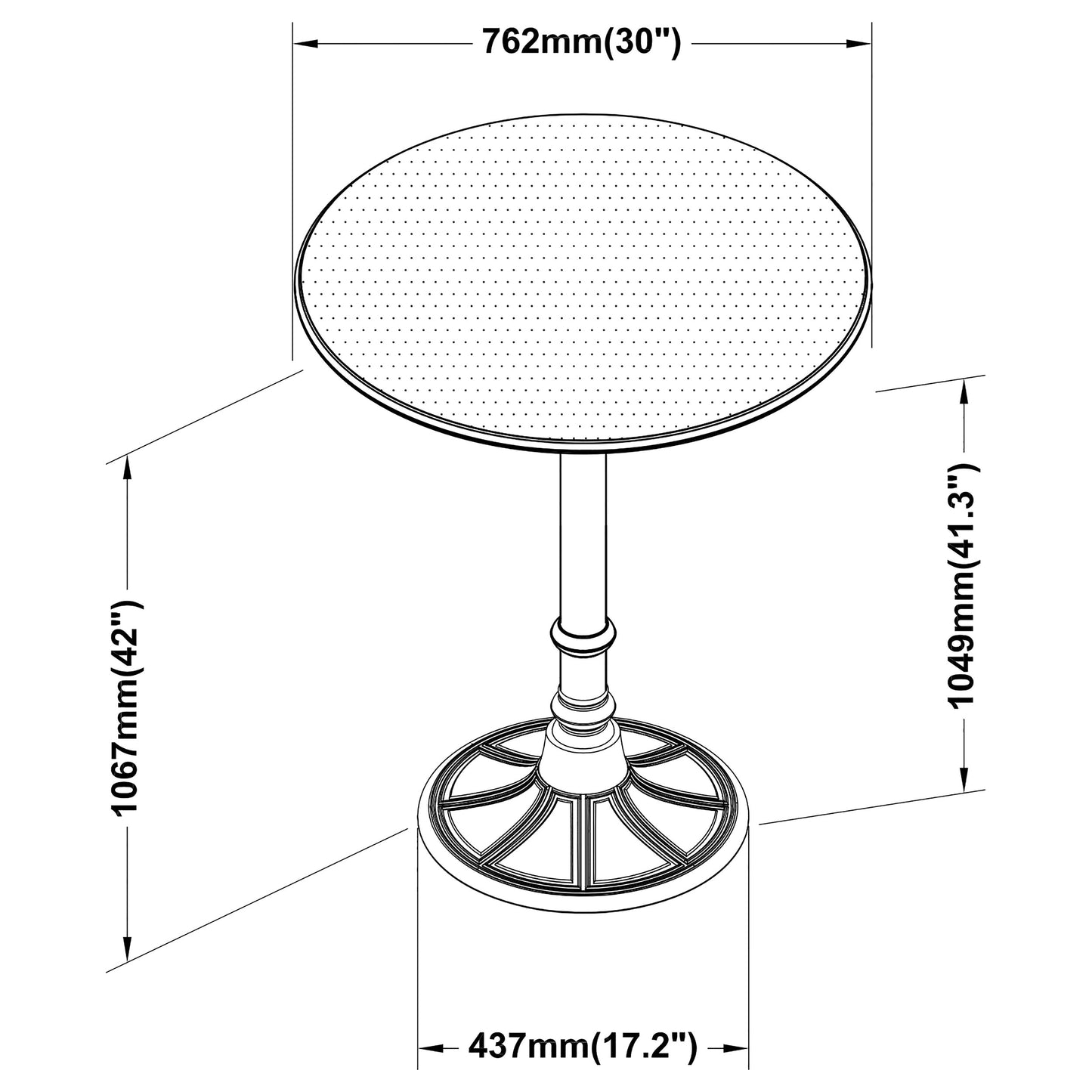 bar table