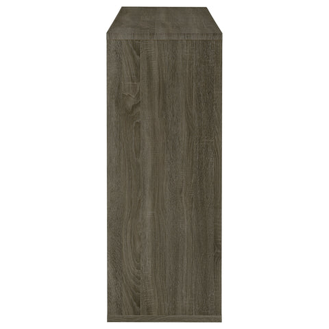 Ashbury Rectangular Home Bar Table Weathered GreyWeathered Grey