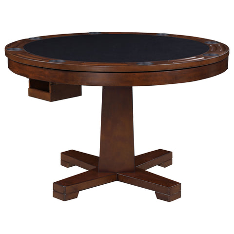 Calla 5-piece 3-in-1 Dining and Game Table Set TobaccoTobacco