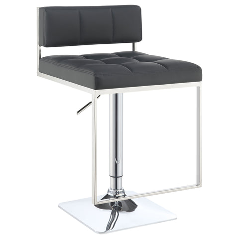 54-inch Adjustable Bar Stool Chrome and GreyGrey
