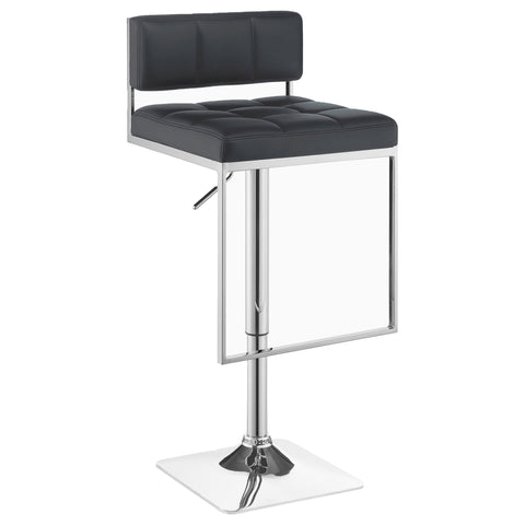 54-inch Adjustable Bar Stool Chrome and GreyGrey
