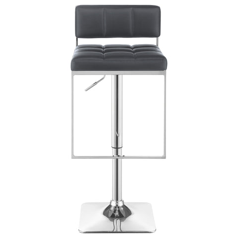 54-inch Adjustable Bar Stool Chrome and GreyGrey