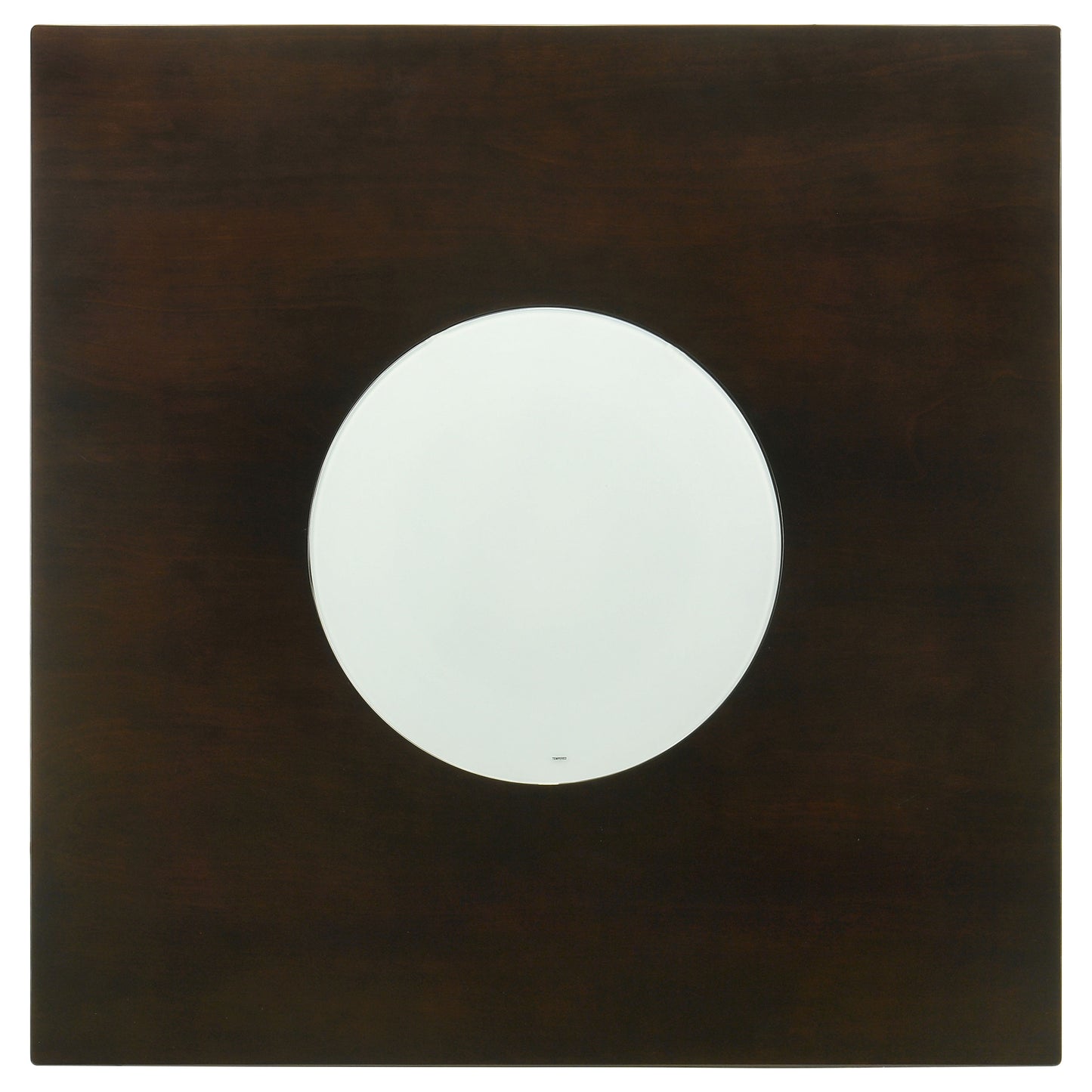 zander 5-piece square counter height dining set cappuccino