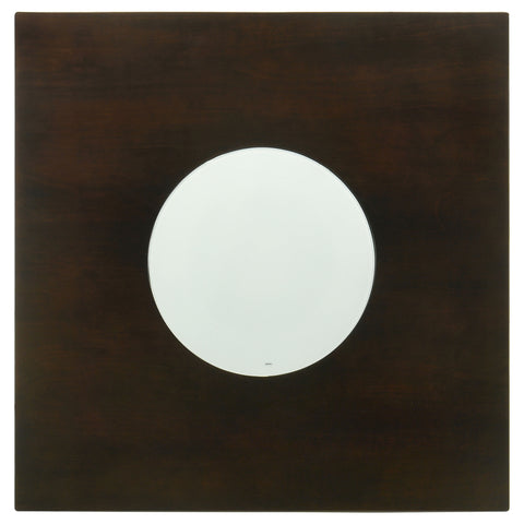 Zander 5-piece Square Counter Height Dining Set Cappuccino