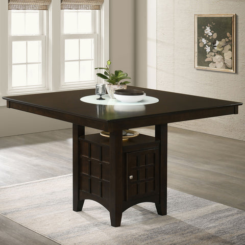 Ochanko 52-inch Counter Height Dining Table CappuccinoCappuccino