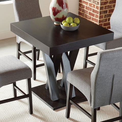 Kirk Square 36-inch Counter Height Dining Table CappuccinoCappuccino
