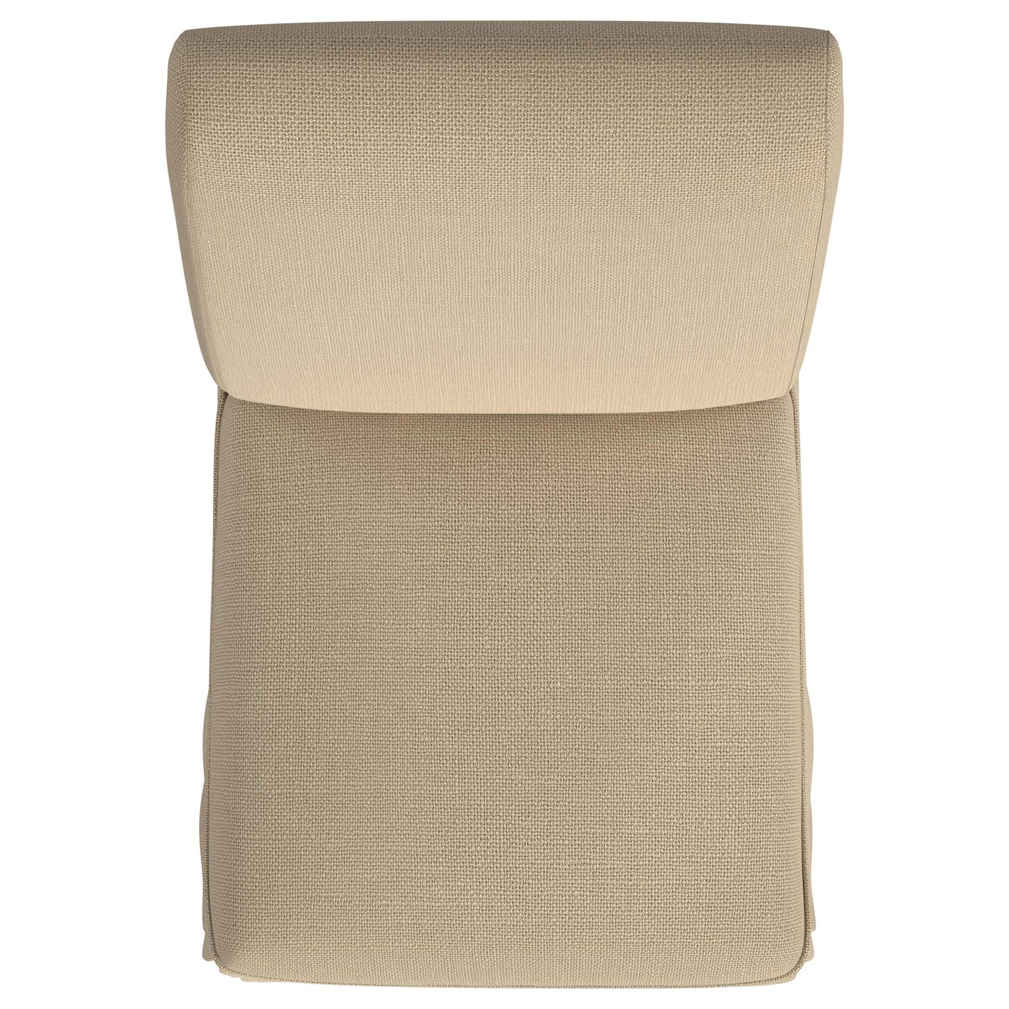 hobson upholstered skirted dining chair khaki (set of 2)