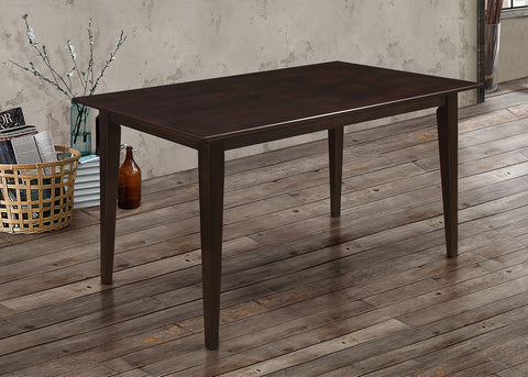 Ochanko Rectangular 59-inch Wood Dining Table CappuccinoCappuccino