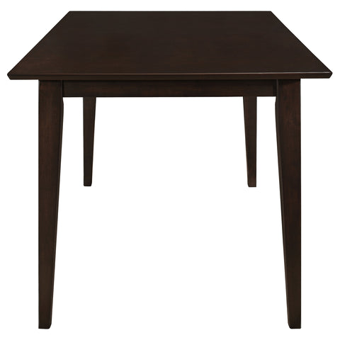 Ochanko Rectangular 59-inch Wood Dining Table CappuccinoCappuccino